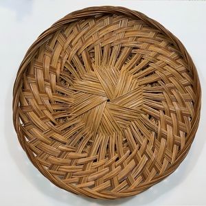 Set of 2 Boho Large Baskets Wall Hangings 16”